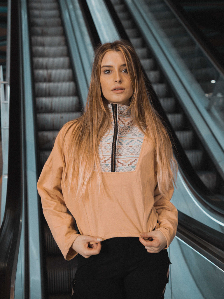 SUDADERA NATIVA SALMÓN