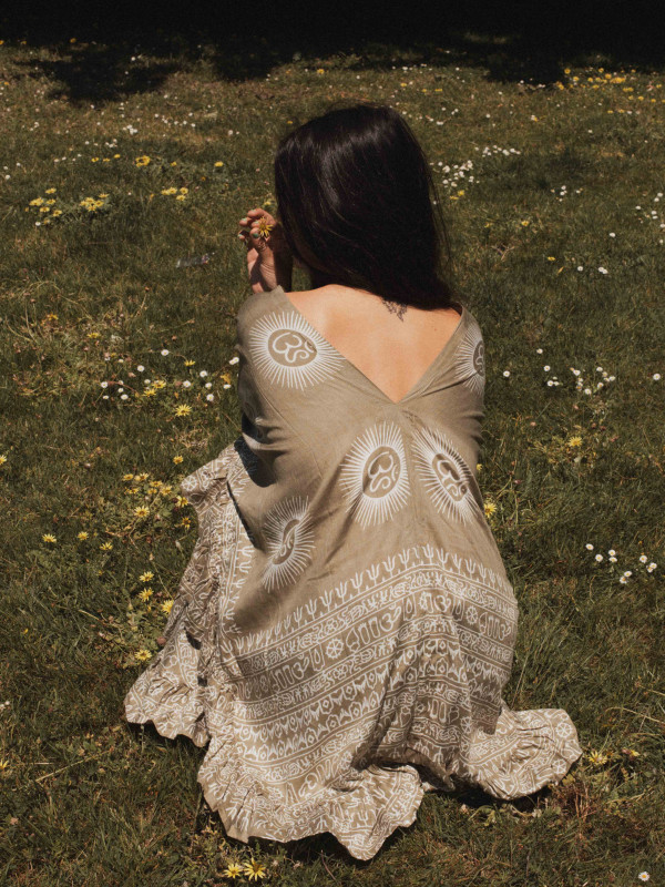 OM OLIVE SHIRT|DRESS 2