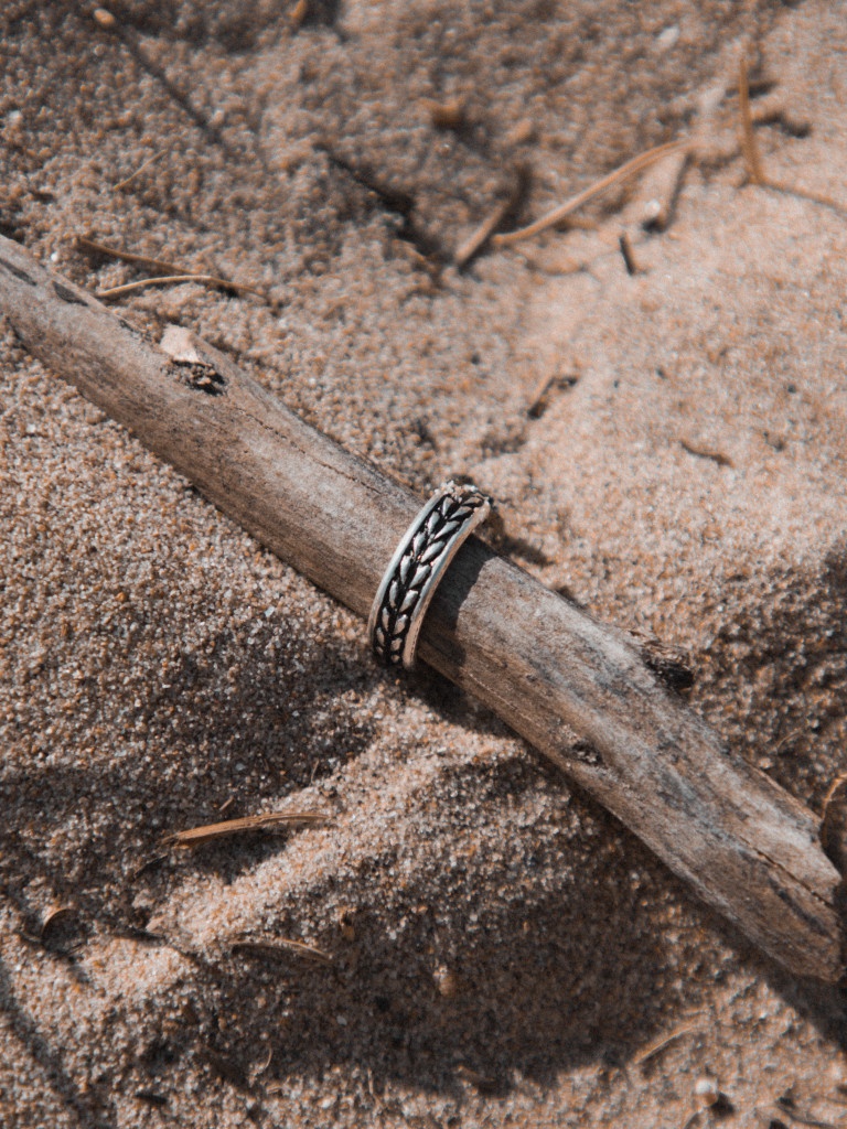 ANILLO PLATA TRITICUM