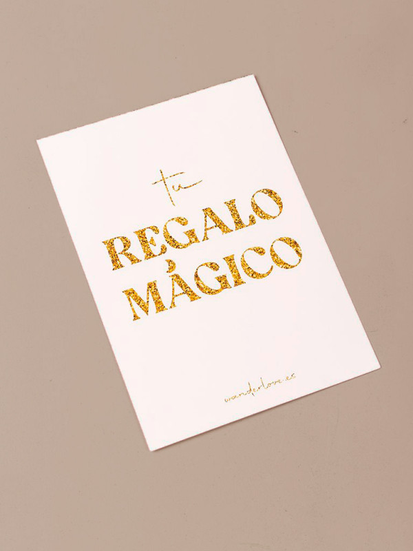 Tarjeta Regalo Física