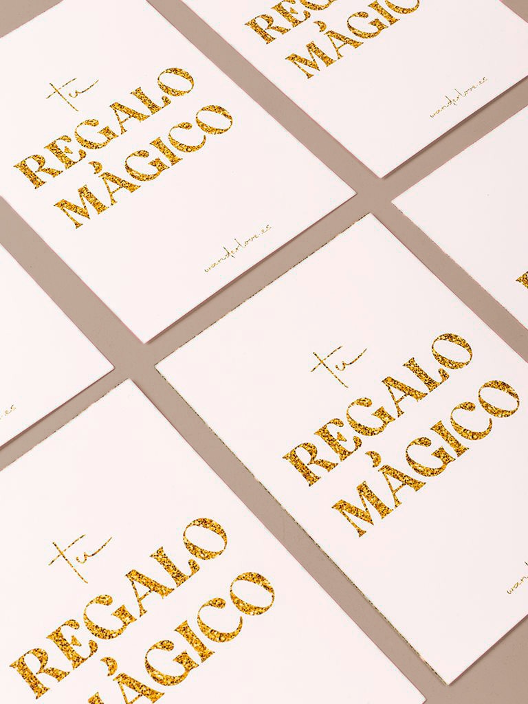 Tarjeta Regalo Física