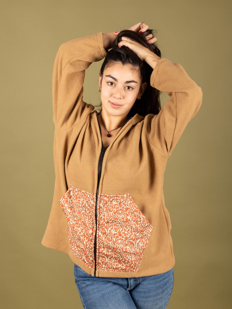 SUEVE BEIGE JACKET FLEECE 03