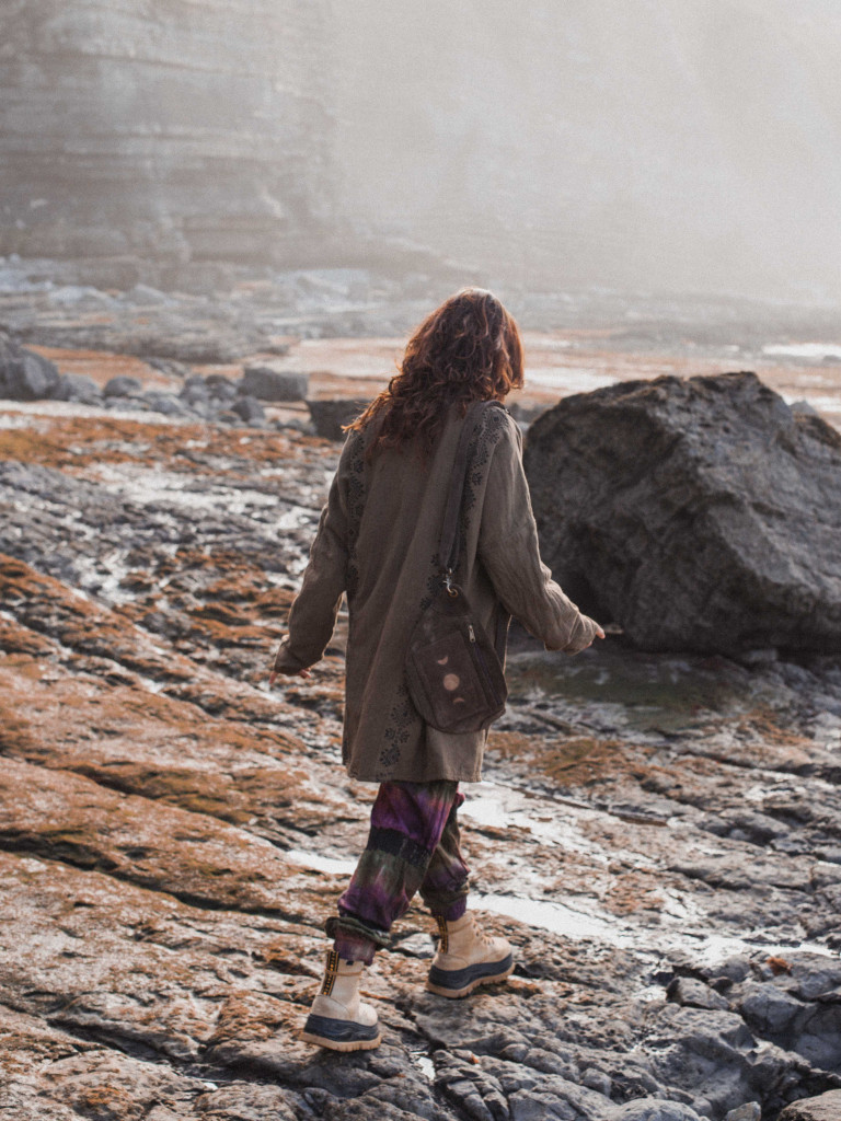 KAHLÚA BROWN LONG JACKET