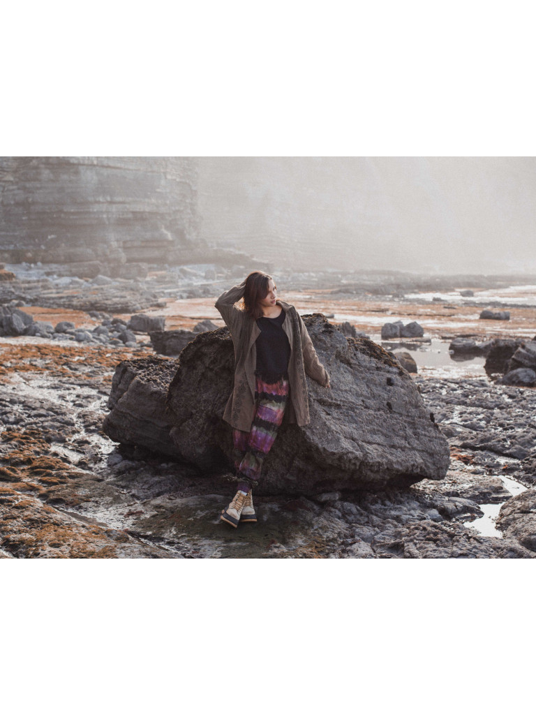 KAHLÚA BROWN LONG JACKET