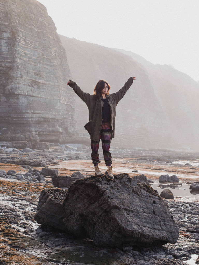 KAHLÚA BROWN LONG JACKET