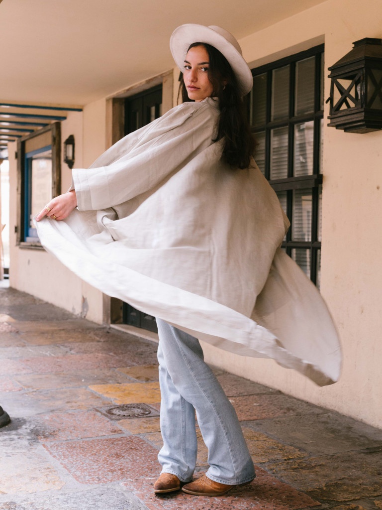 ISLA LINEN KIMONO