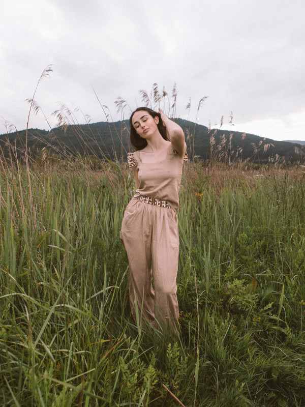 CONJUNTO SALINA TOP + PANTALÓN