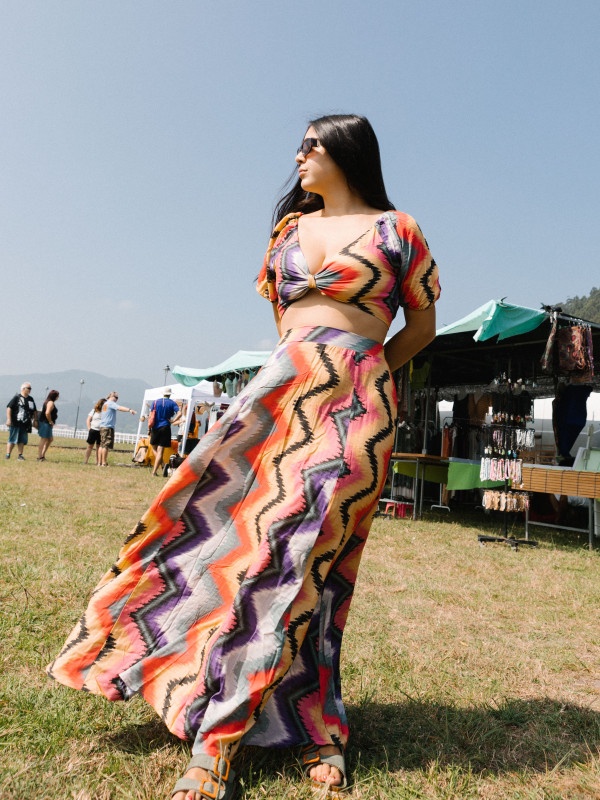 CONJUNTO MAZUNTE  TOP + FALDA 2