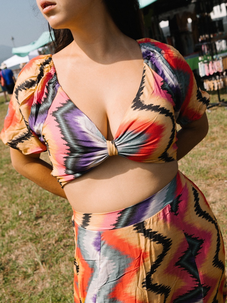 MAZUNTE SET TOP + SKIRT TROUSERS