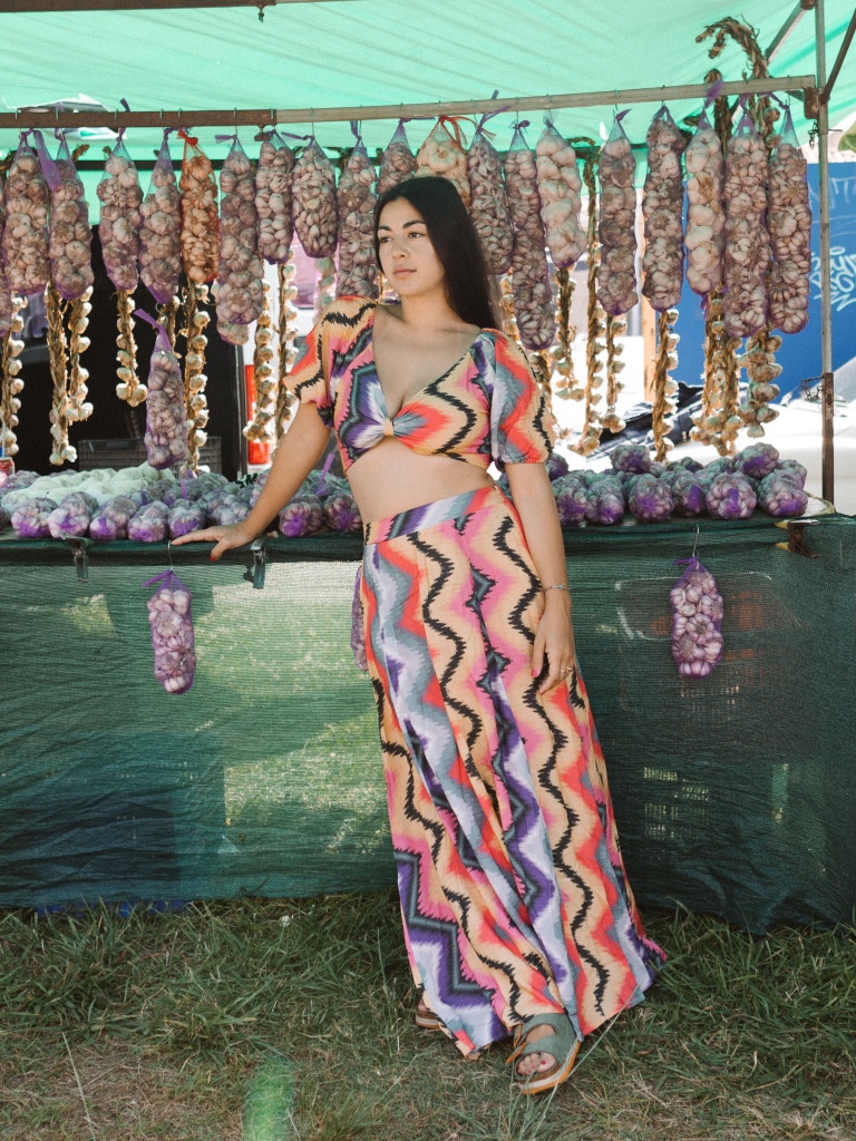 MAZUNTE SET TOP + SKIRT TROUSERS