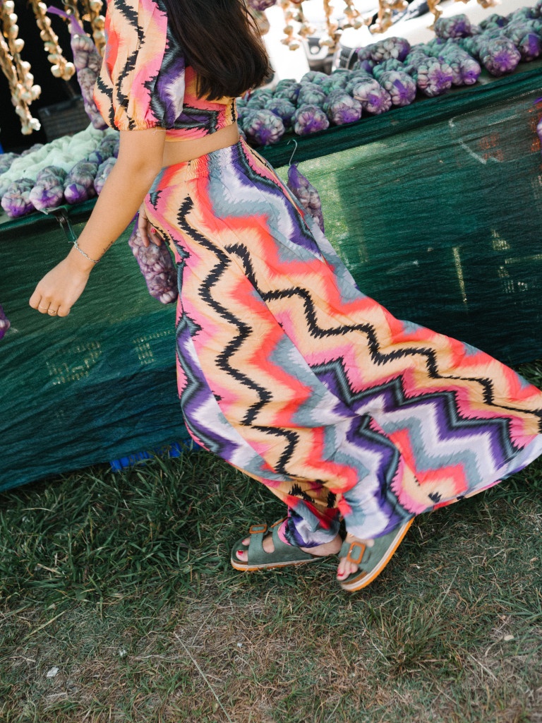 MAZUNTE SET TOP + SKIRT TROUSERS