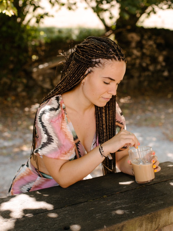 MAZUNTE PASTEL SET TOP + SKIRT TROUSERS 2