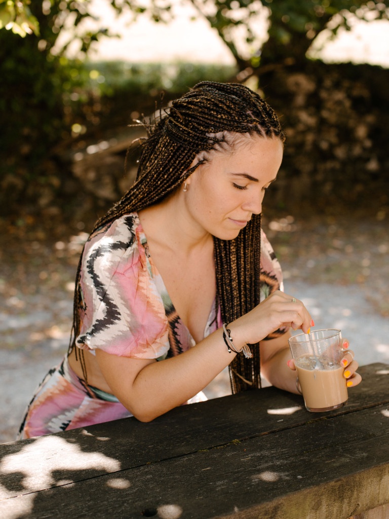 MAZUNTE PASTEL SET TOP + SKIRT TROUSERS