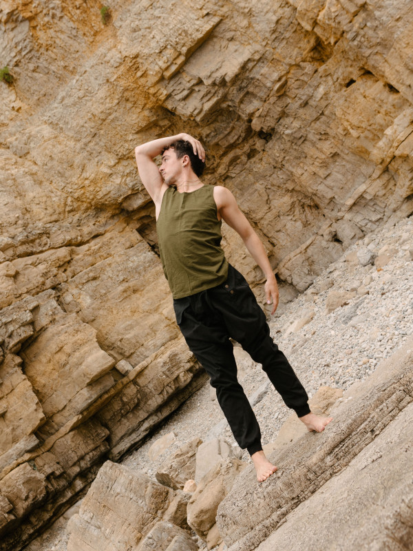 BLACK ON THE ROAD TROUSERS 2